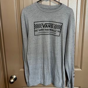 Van’s long sleeve Tee. Size Large